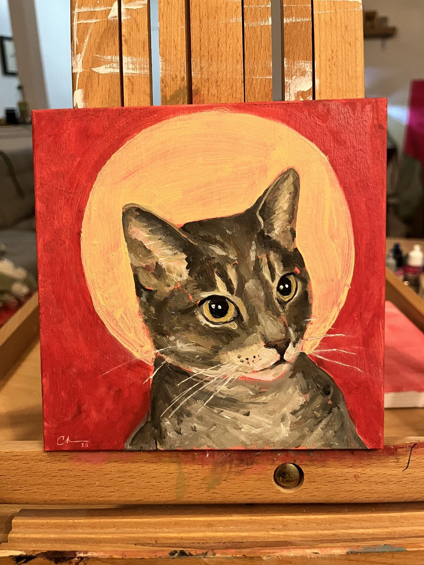 Portrait 8''x8'' - 1 animal