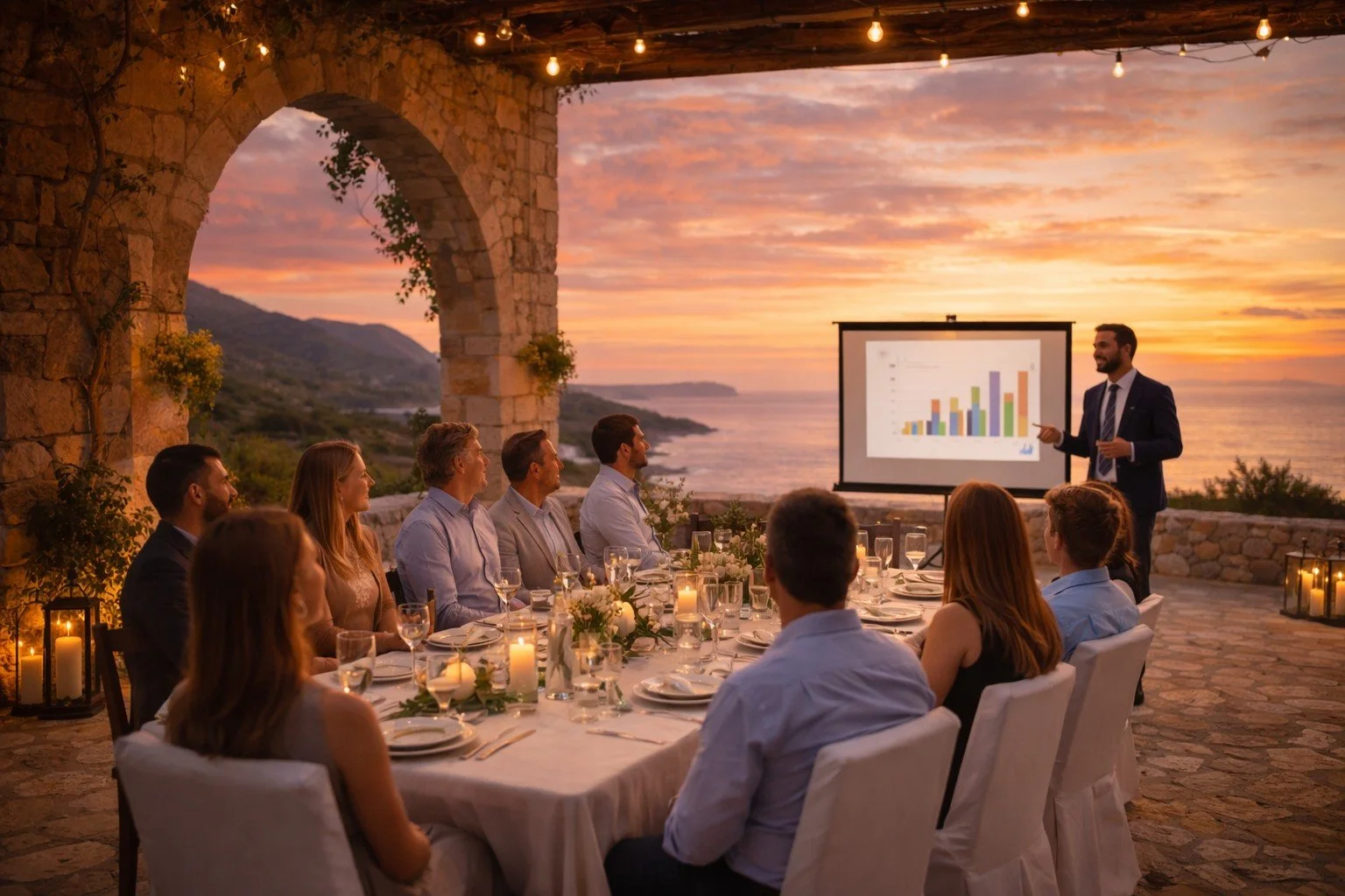 Corporate events Mani Peninsula