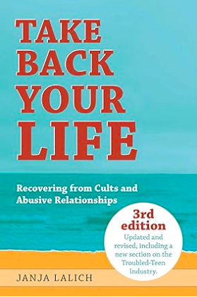 'Take Back Your Life: Recovering from Cults and Abusive Relationships' by Janja Lalich, is a handbook for those who have suffered abusive relationships or cultic systems. Explains the seductive draw that leads people into such situations, provides gu