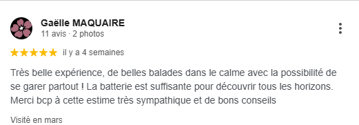 Avis google leuscoot leucate location scooter