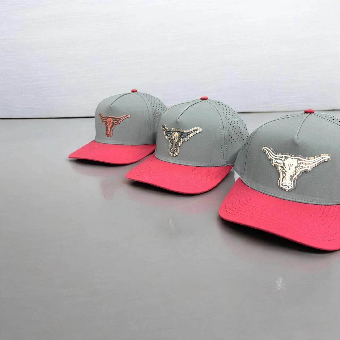 Custom Leather Patch Hats