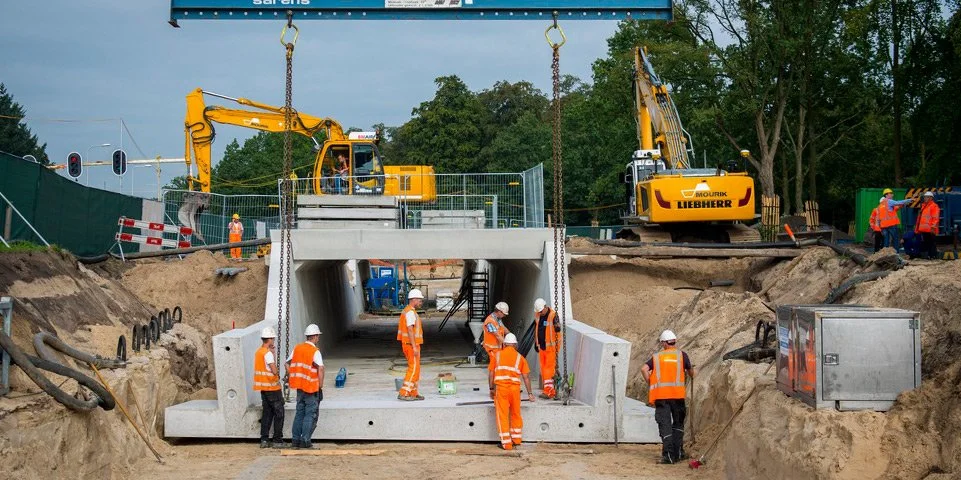 Fietstunnel bij Vollenhoven (N237)