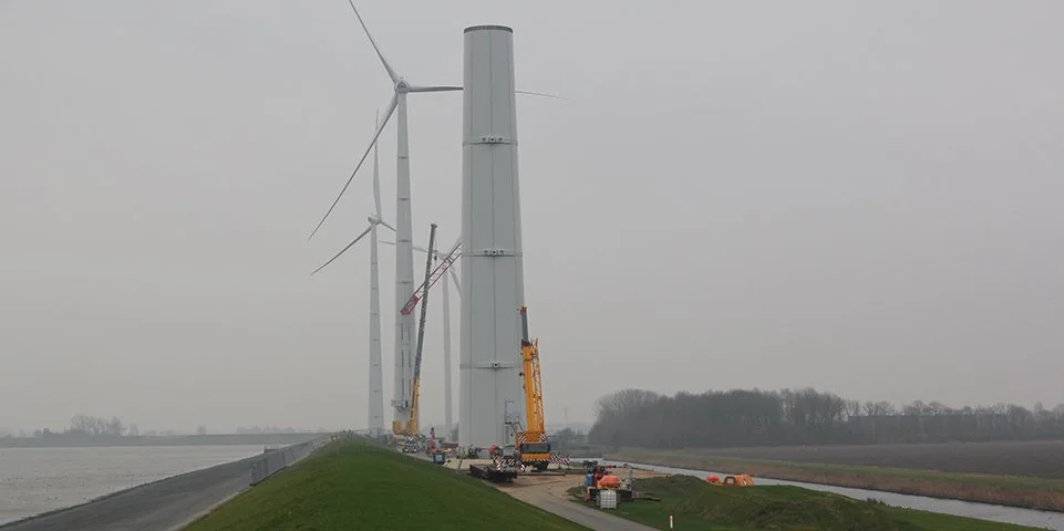 GIS integratie windpark Oostpolderdijk in Eemshaven