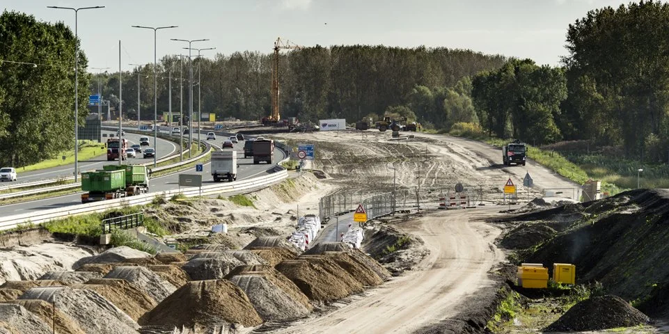 Verbreding A6 Almere Havendreef – Almere Buiten-Oost