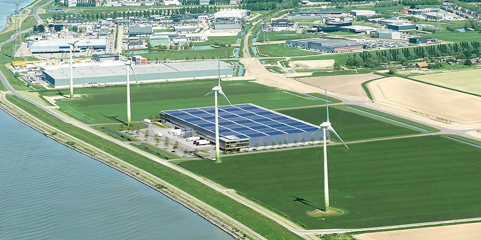 Nieuwbouw distributiecentrum bedrijventerrein Dordtse Kil IV