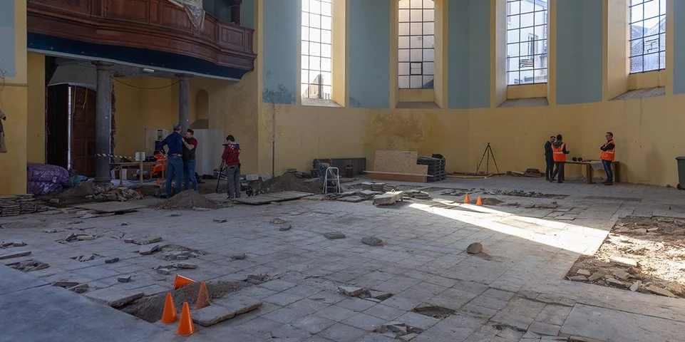 Archeologisch onderzoek onder de Waalse Kerk