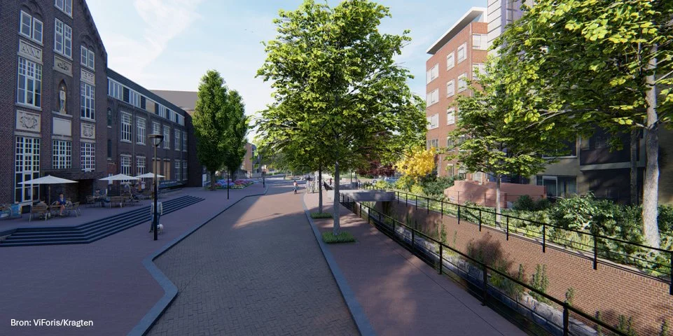 Herinrichting Geleenbeek en Parklaan Sittard