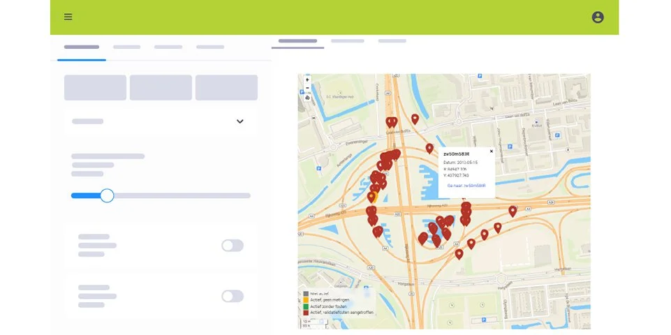 Geonius ontwikkelt zakbaak-app voor online monitoring van grondzetting