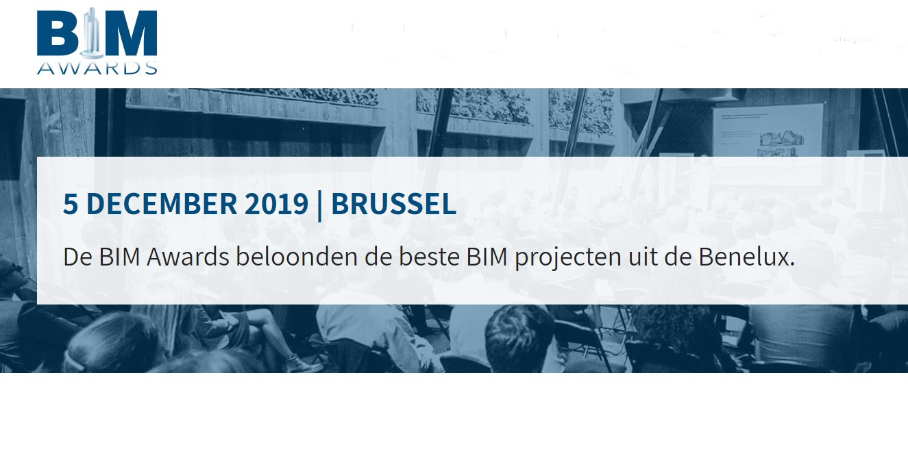 Geonius wint twee BIM Awards tijdens grootste BIM event in Brussel