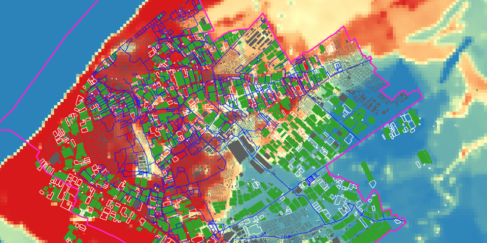 Geonius brengt geschikte locaties voor waterberging in kaart met kansenkaart