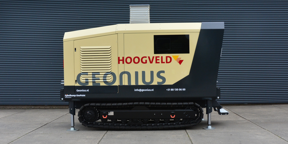 Geonius vergroot capaciteit voor werkzaamheden op het spoor met nieuwe rups Boxed Crawler