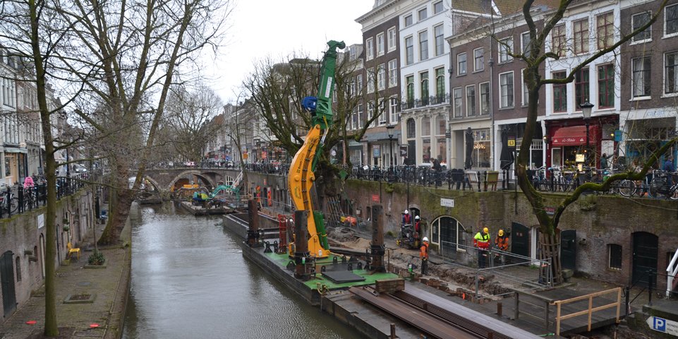 Geotechnisch onderzoek Oudegracht Utrecht
