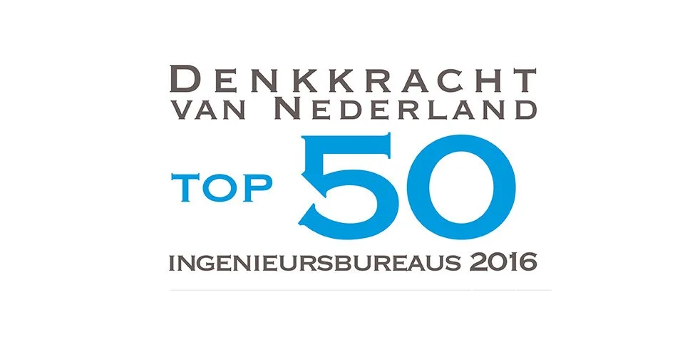 Geonius op plaats 33 in Top 50 Ingenieursbureaus 2016