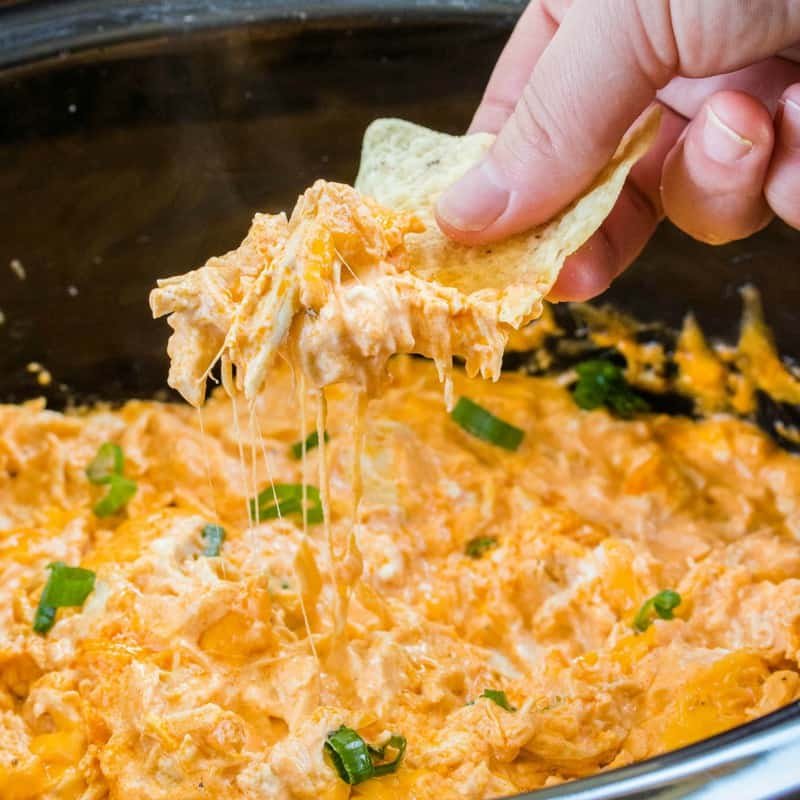 Homemade Buffalo Chicken Dip