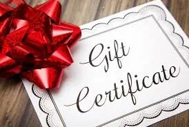 Gift Certificate