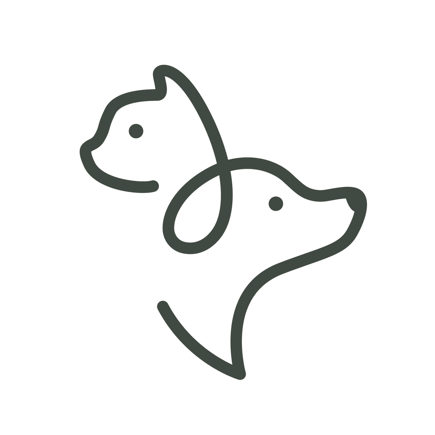 Throne Vets Logo in white circle