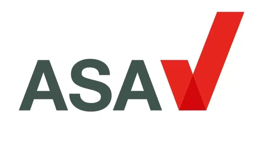 The image shows the acronym 'ASA' with a red checkmark integrated into the last letter.