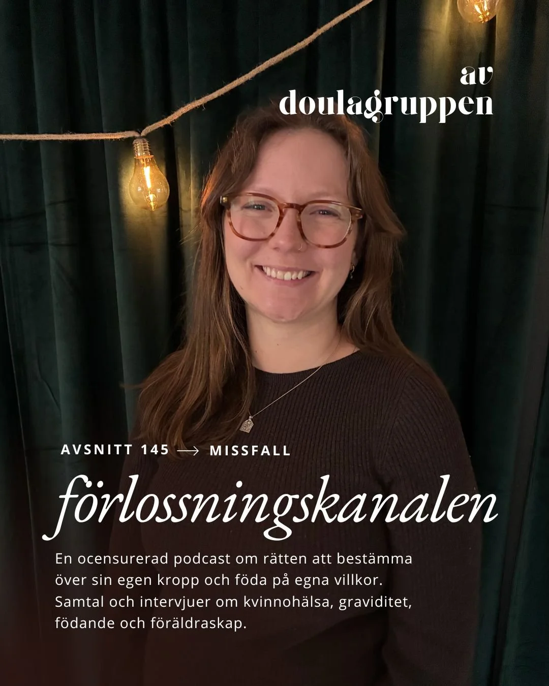 Ett &ouml;ppet och &auml;rligt samtal om ett tungt &auml;mne: missfall, med doulan Leonie som haft upprepade missfall.
En ber&auml;ttelse om hopp, sorg, frustration och om v&auml;gen till en frisk graviditet. Om att v&aring;ga hoppas och att ta ansva