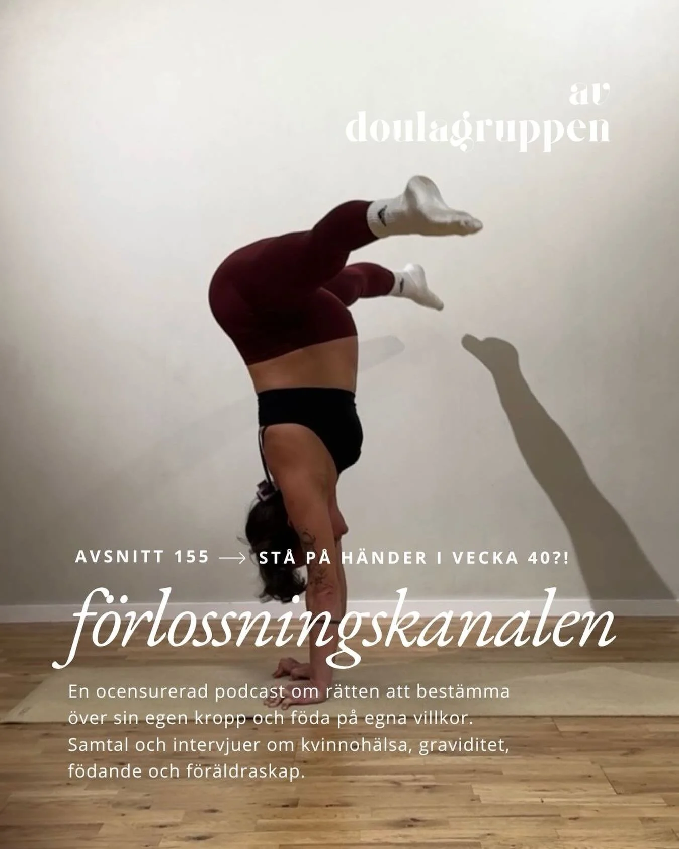 H&auml;r kommer ett avsnitt om att v&aring;ga lita p&aring; sin kropp och g&ouml;ra det man m&aring;r b&auml;st av. Om att st&aring; p&aring; h&auml;nder, planera inf&ouml;r en s&auml;tesf&ouml;dsel och att i f&ouml;rsta hand lita p&aring; sin intuit