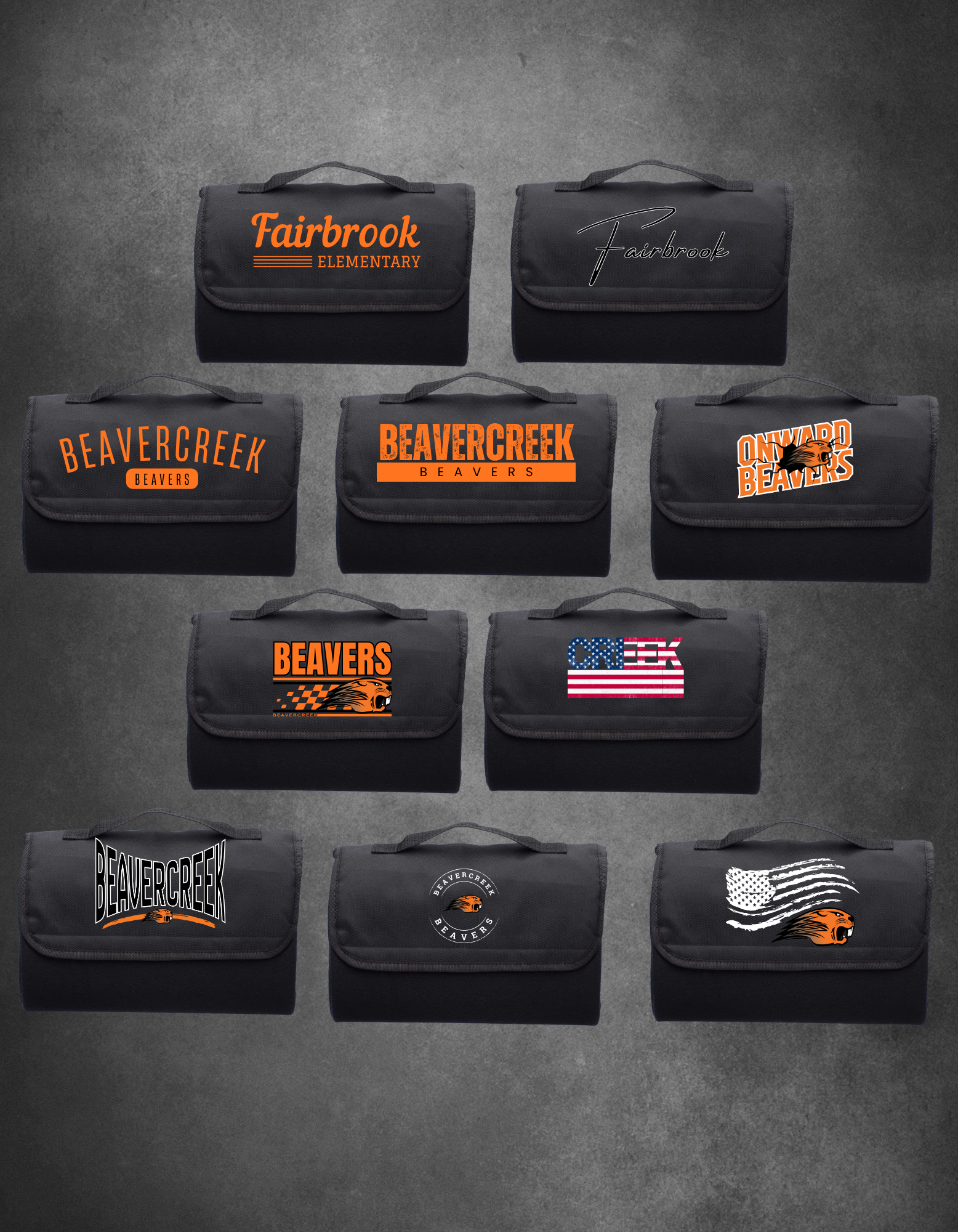 Roll-Up Stadium Blankets