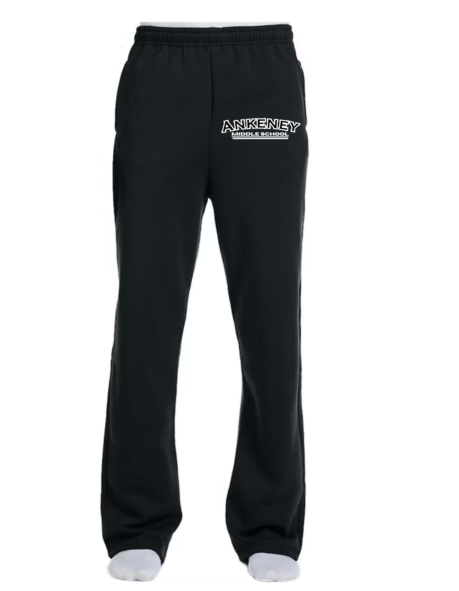Ankeney Middle School- Adult Unisex Open Bottom Sweatpants