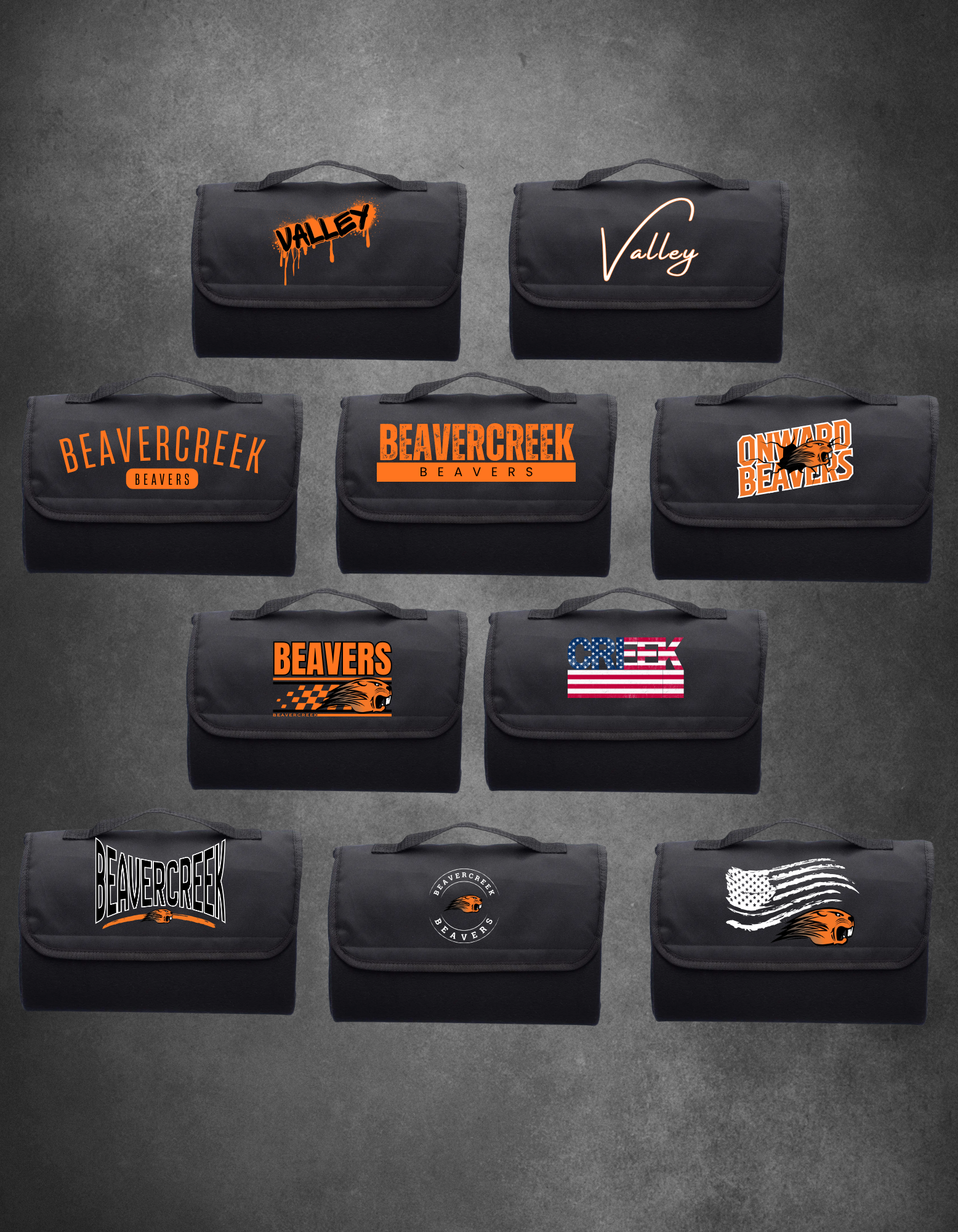 Roll-Up Stadium Blankets