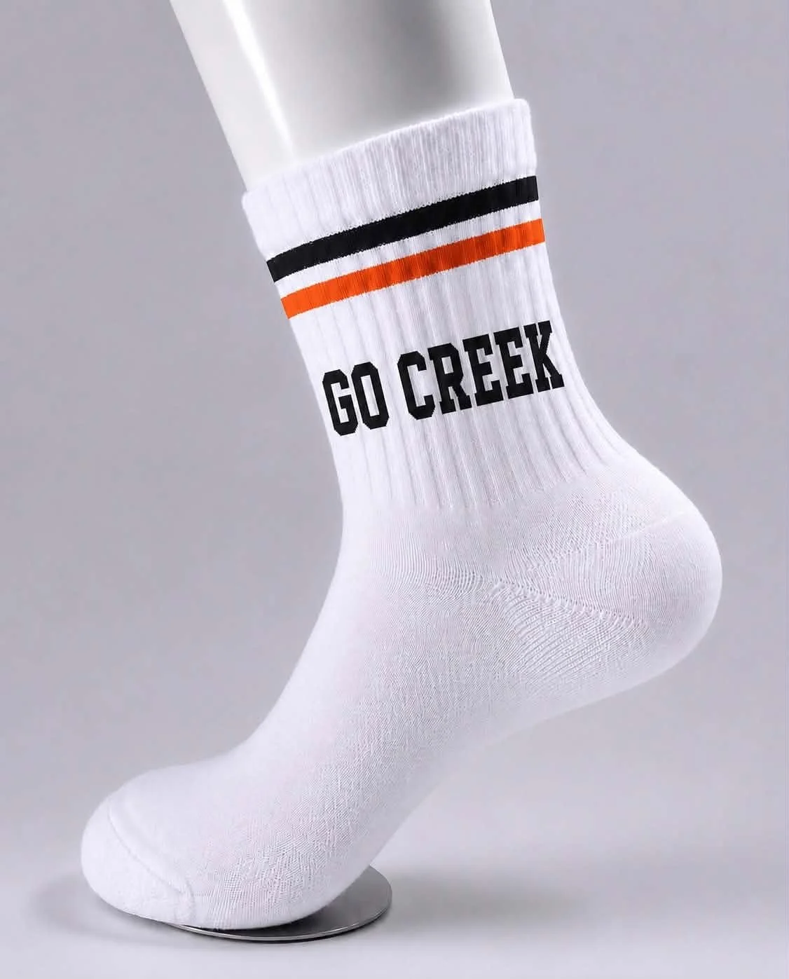 "Go Creek" Crew Socks