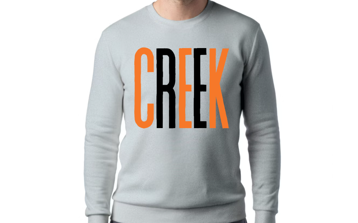 Creek- Adult Unisex Crew Sweatshirt