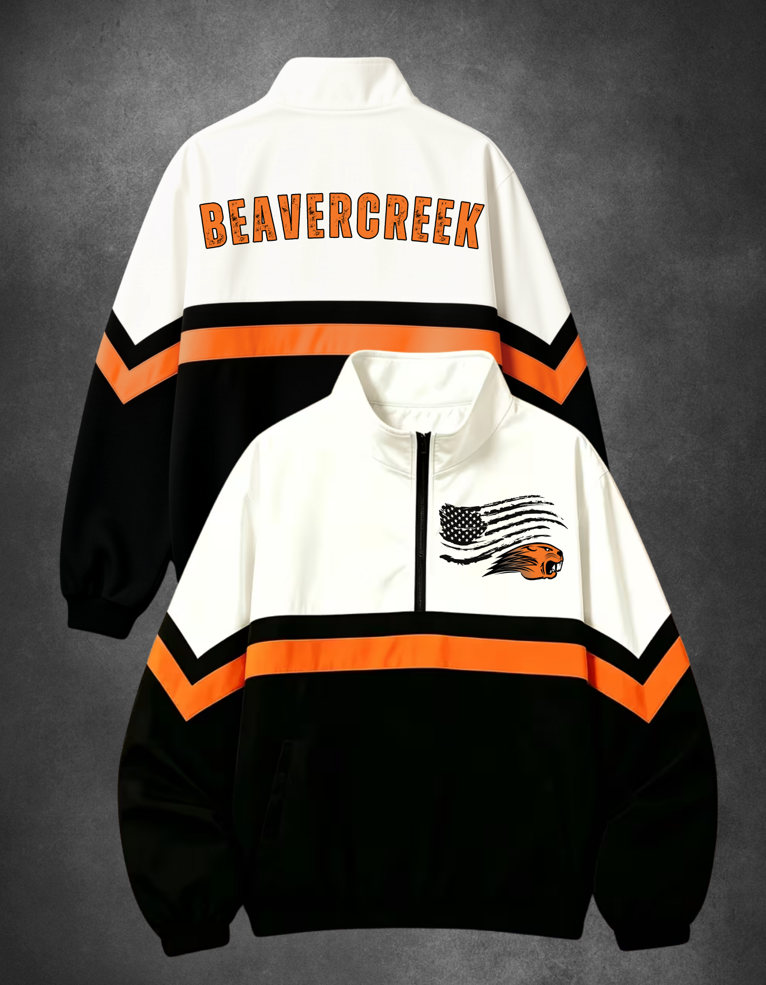 Beavercreek Flag 1/4 Zip Scuba