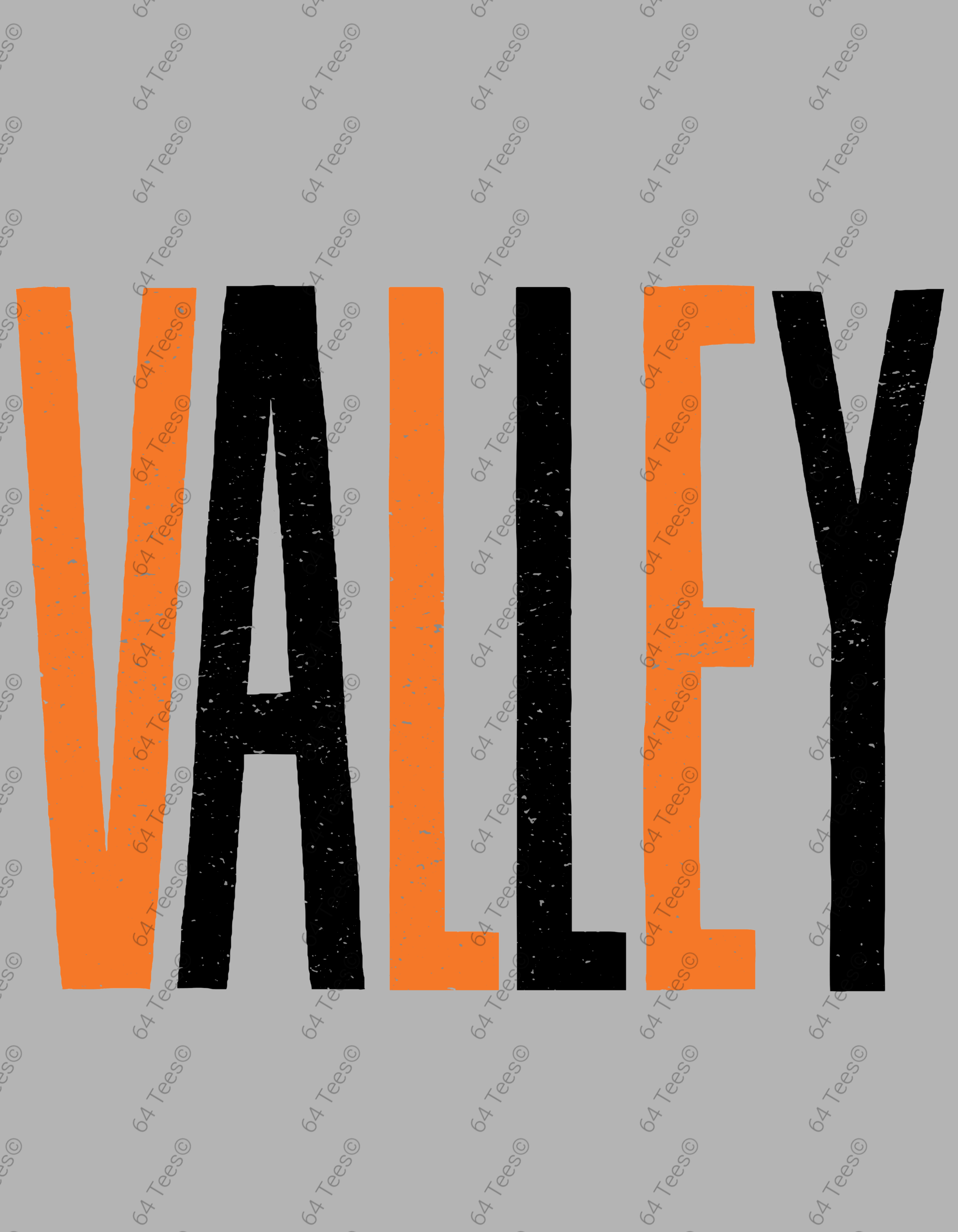 Valley- Full Shirt Design