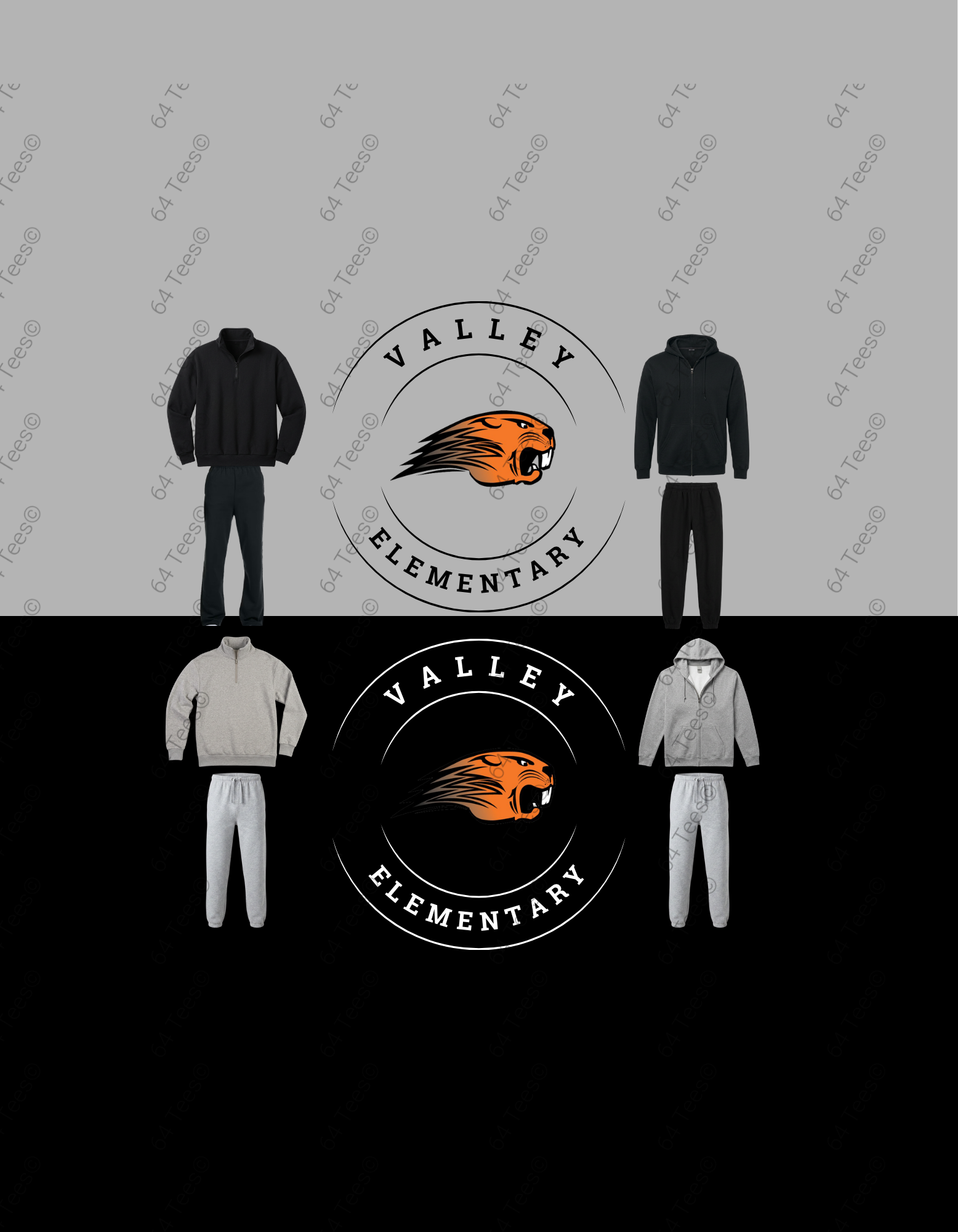 Valley 1/4 Zip, Full Zip & Sweatpants