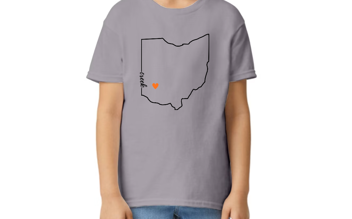 Creek Heart- Youth Tee