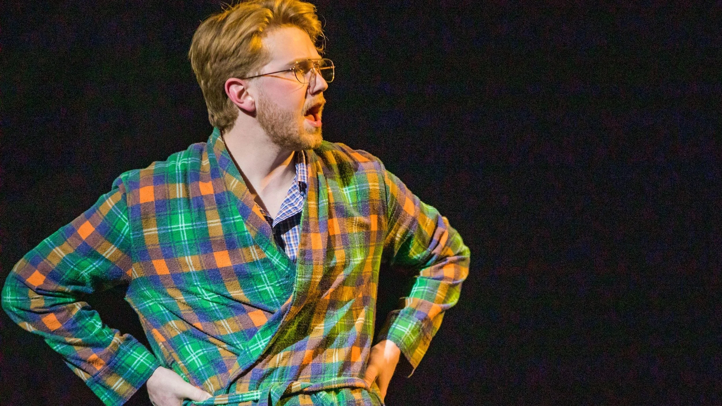 Big Fish – Edward Bloom
dir. John Wagner-Malia, PennWest Cal Theatre
Photo by Kelly Tunney