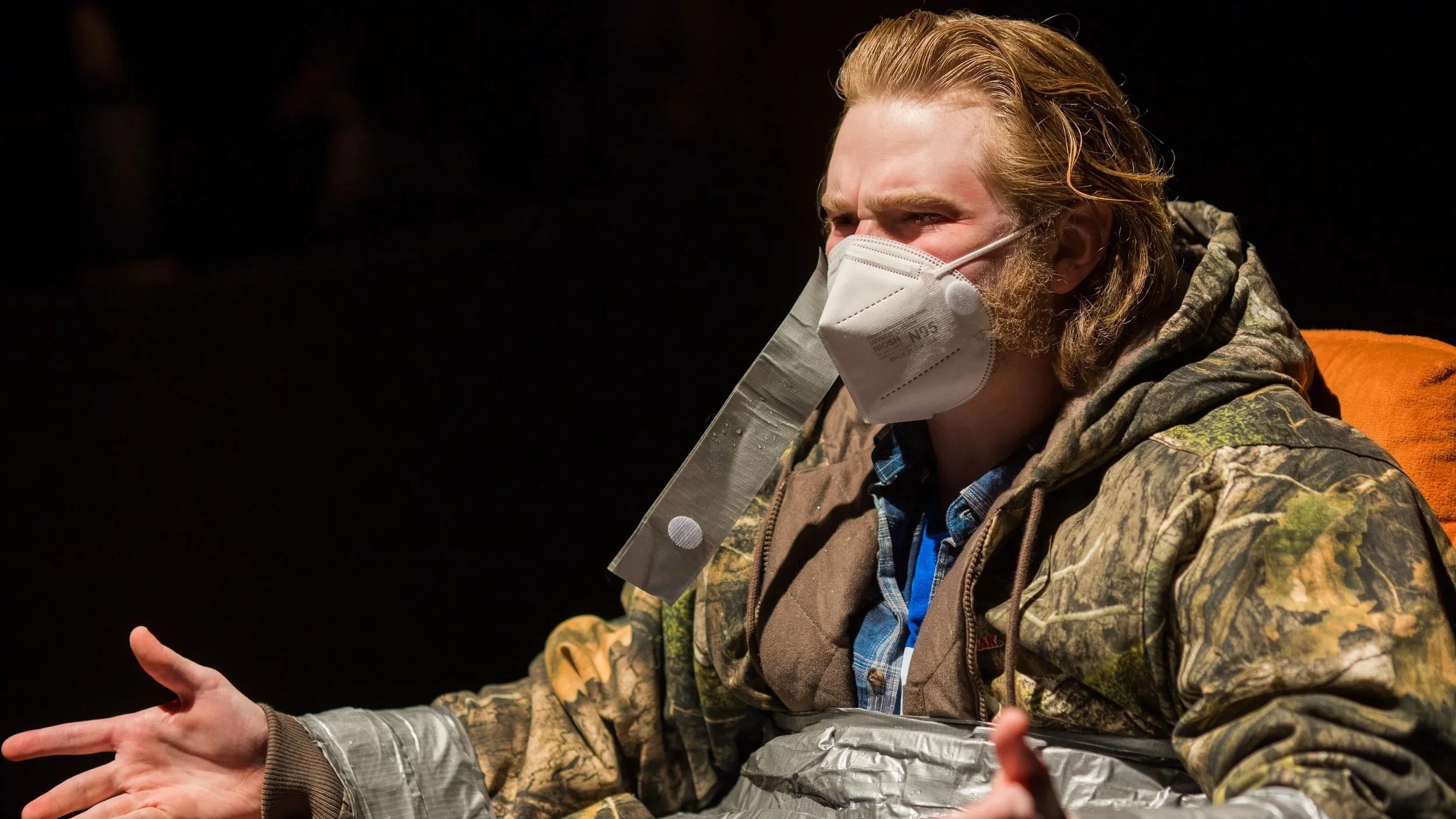 Exit, Pursued by a Bear – Kyle Carter
dir. Dan A. Stevens, PennWest Cal Theatre
Photo by Kelly Tunney