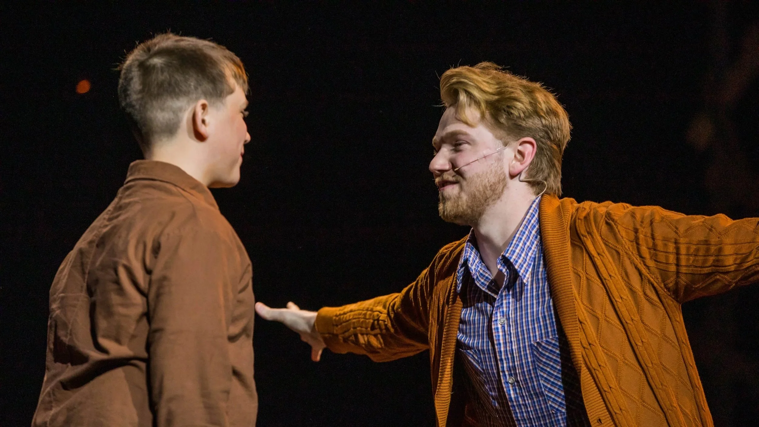 Big Fish – Edward Bloom
dir. John Wagner-Malia, PennWest Cal Theatre
Photo by Kelly Tunney