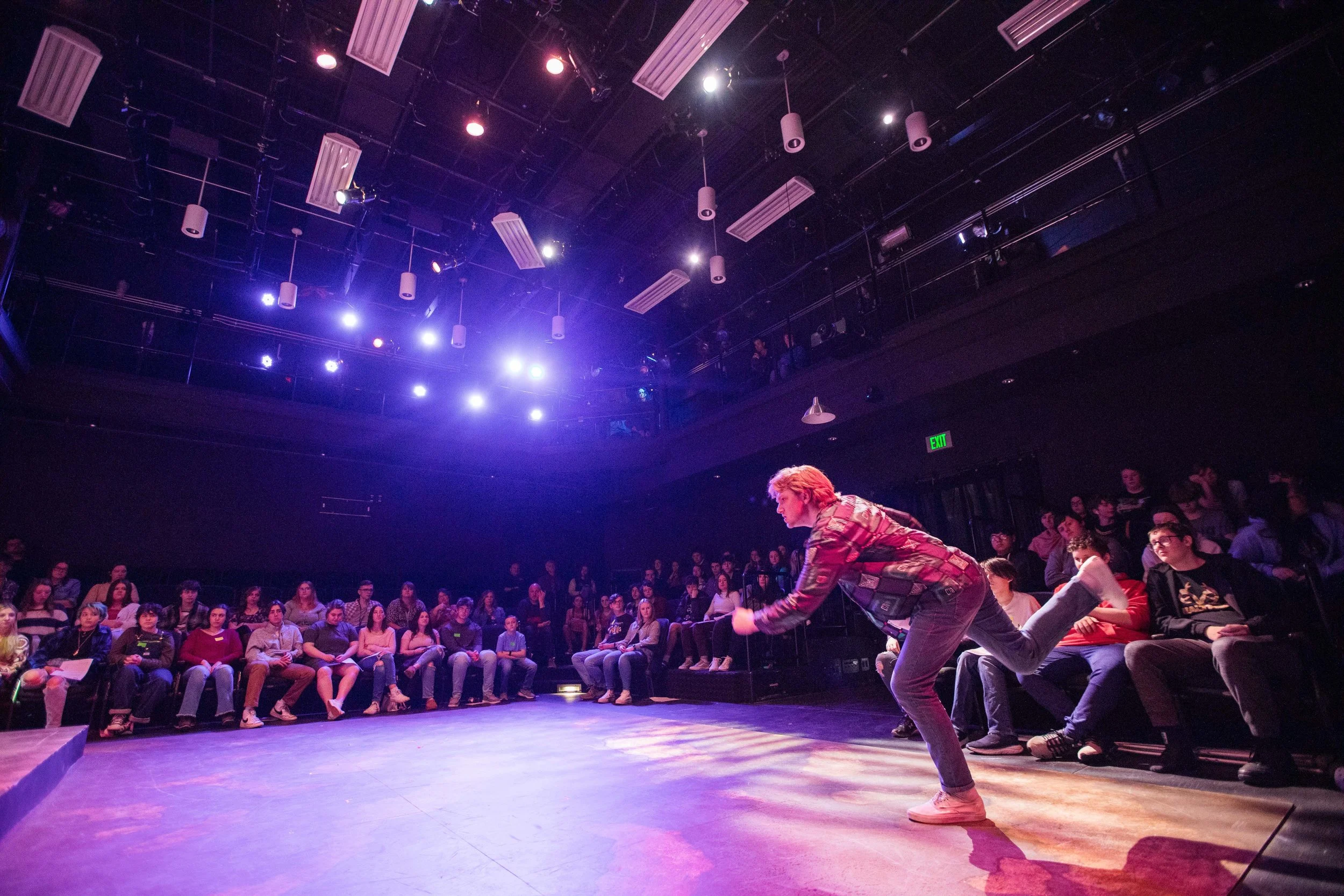 Godspell –Swing / Ensemble
dir. Michele Pagen, PennWest Cal Theatre
Photo by Kelly Tunney