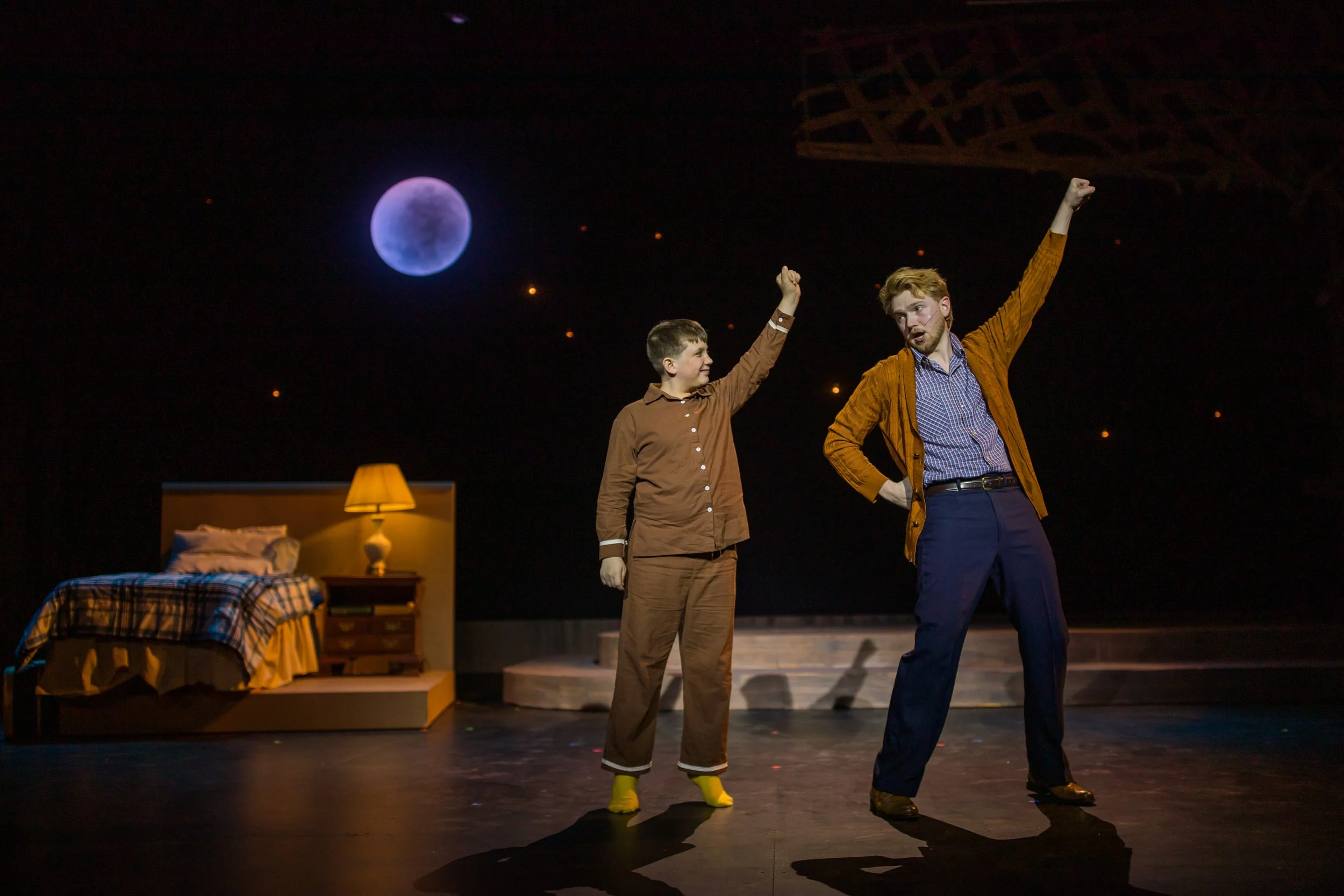 Big Fish – Edward Bloom
dir. John Wagner-Malia, PennWest Cal Theatre
Photo by Kelly Tunney