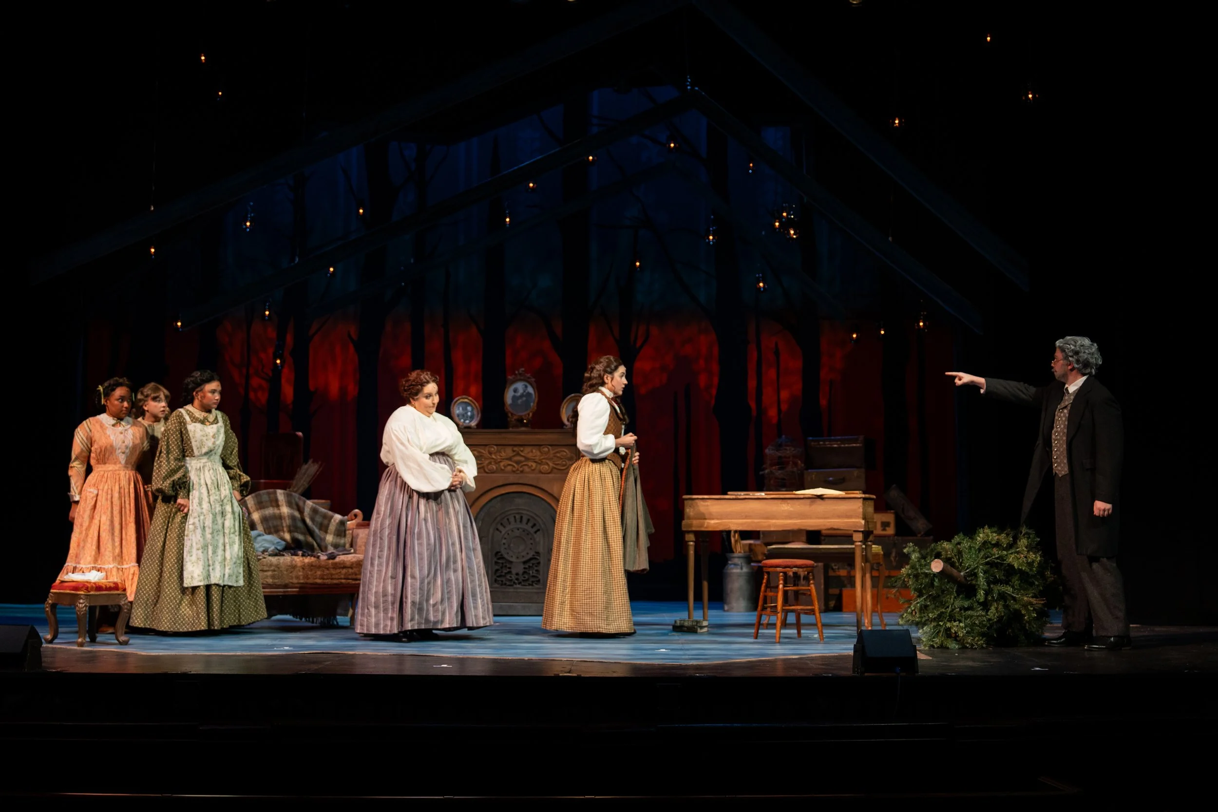 Little Women – Mr. Laurence
dir. Marybeth Clark, Charleston Stage Company
Photo by Reese Moore Photography