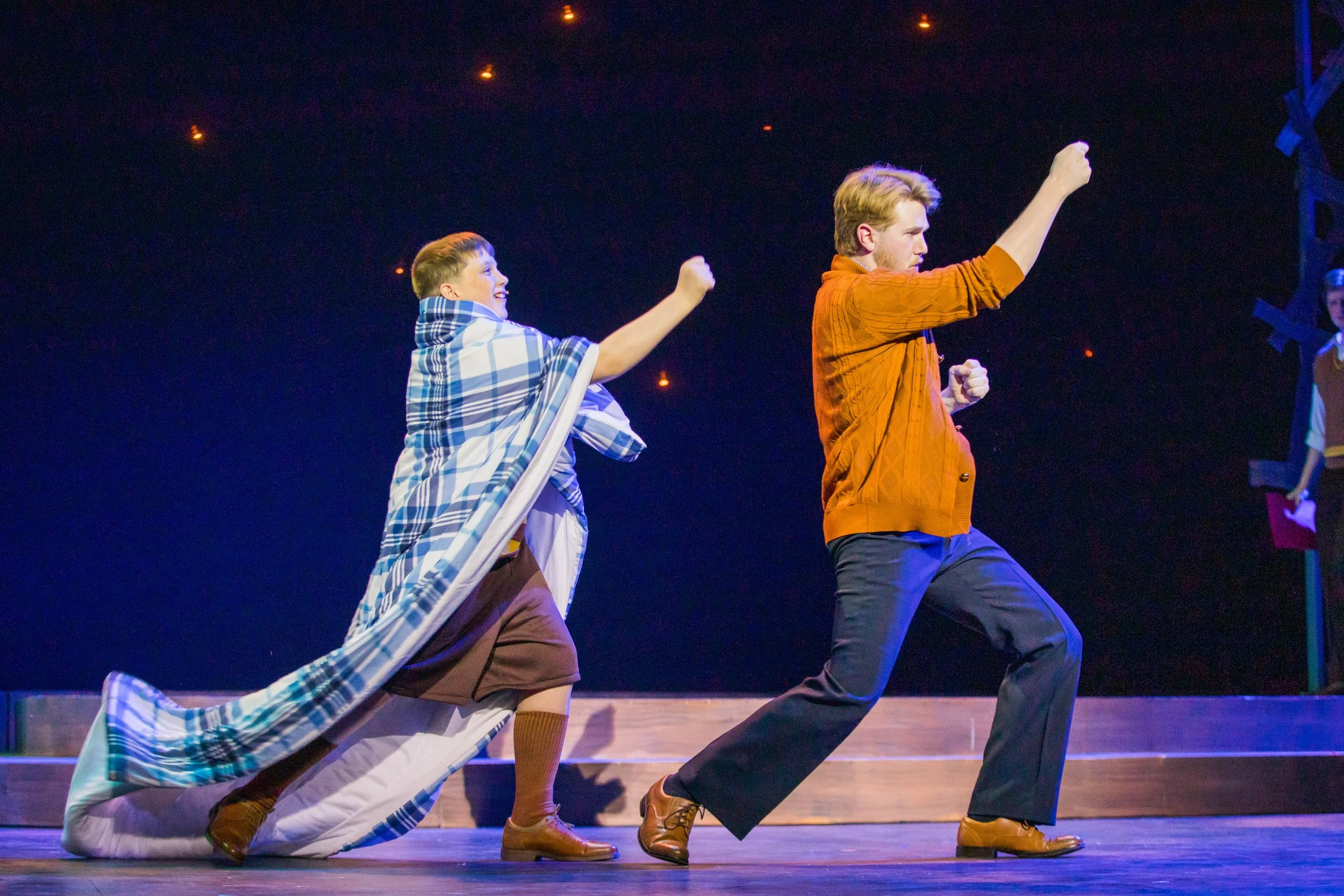 Big Fish – Edward Bloom
dir. John Wagner-Malia, PennWest Cal Theatre
Photo by Kelly Tunney