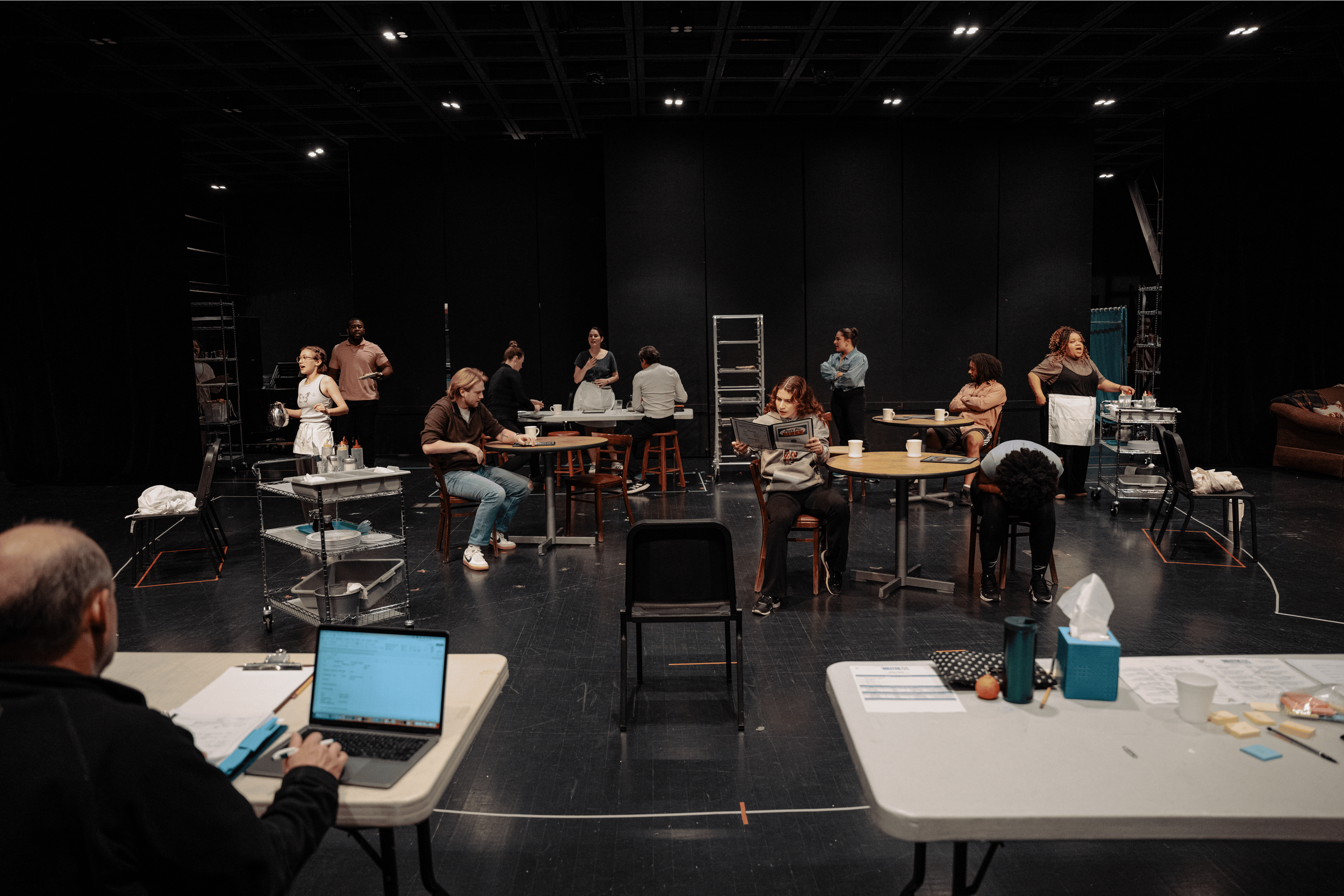 Waitress – Ensemble
dir. Kelly Kitchens, West Virginia Public Theatre
Photo by Andy Henderson