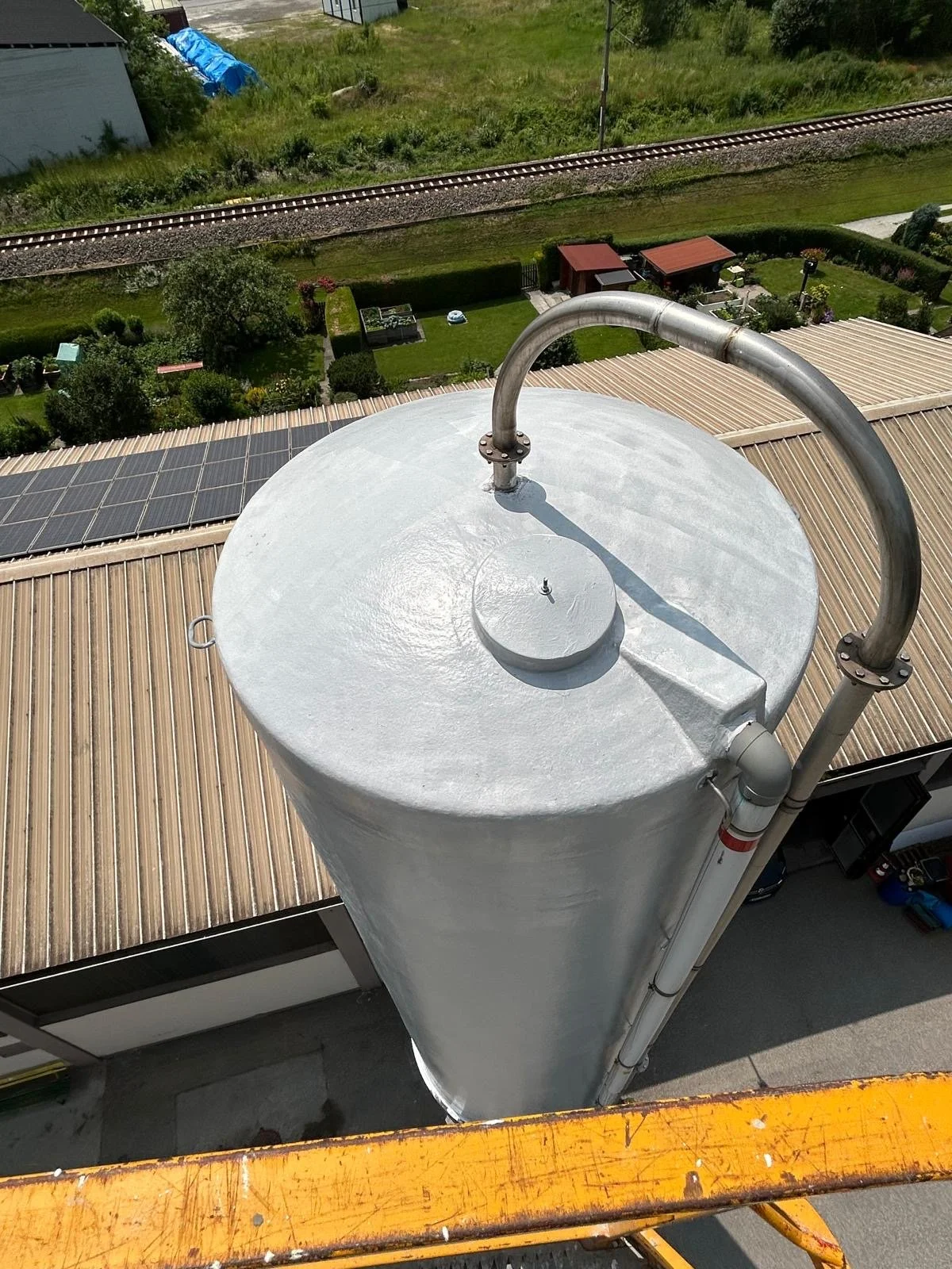 Neuer UV- Schutz für GFK Lagertanks und Soleanlagen