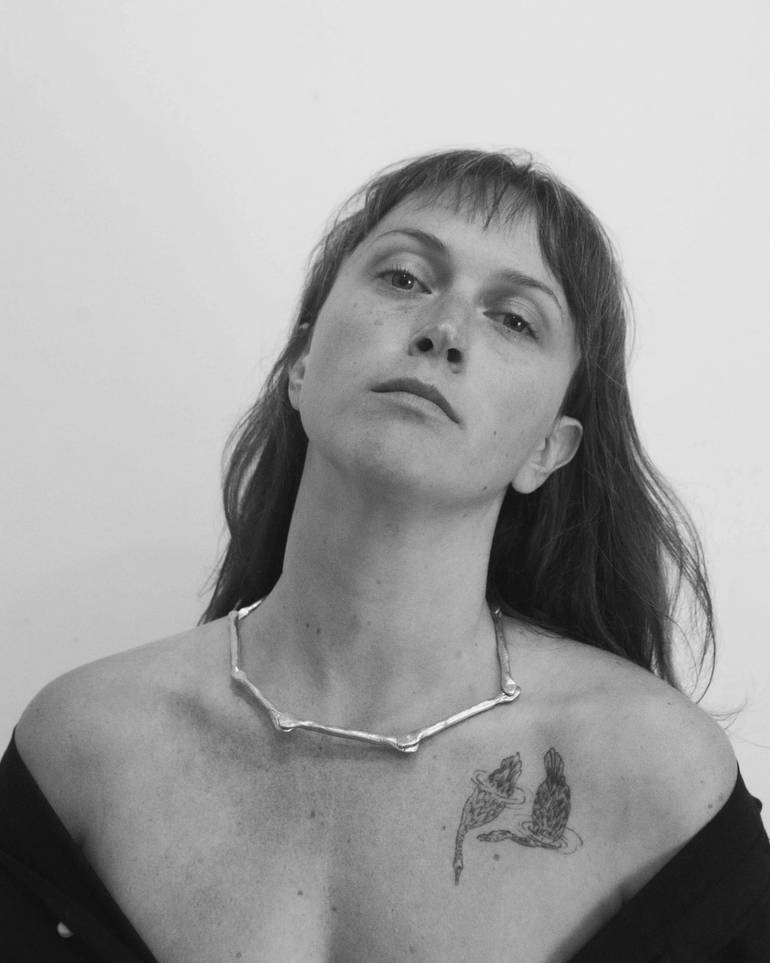 Bones Riveted Choker