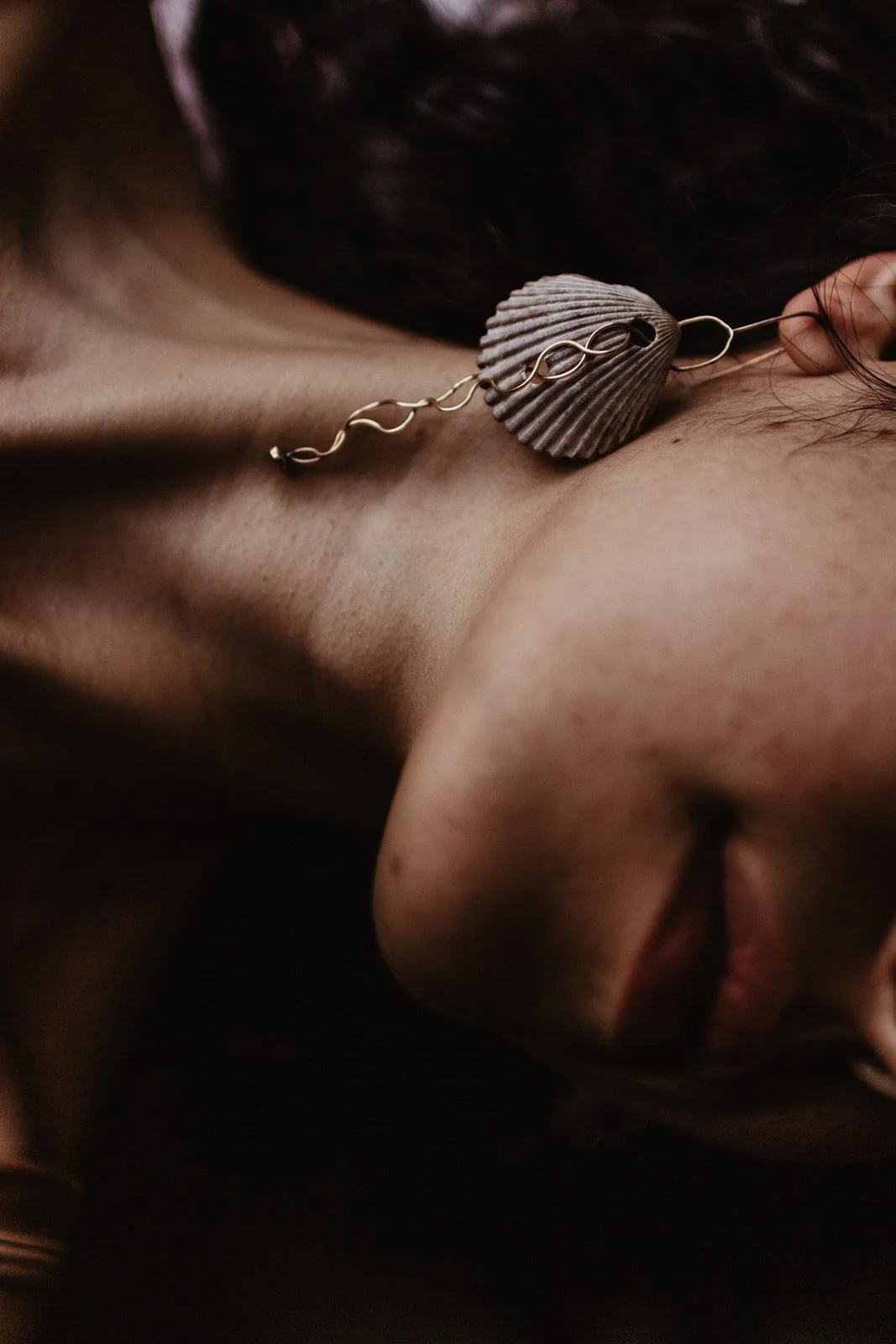 Shells and gold, 2019  
June by Rio Chantel 