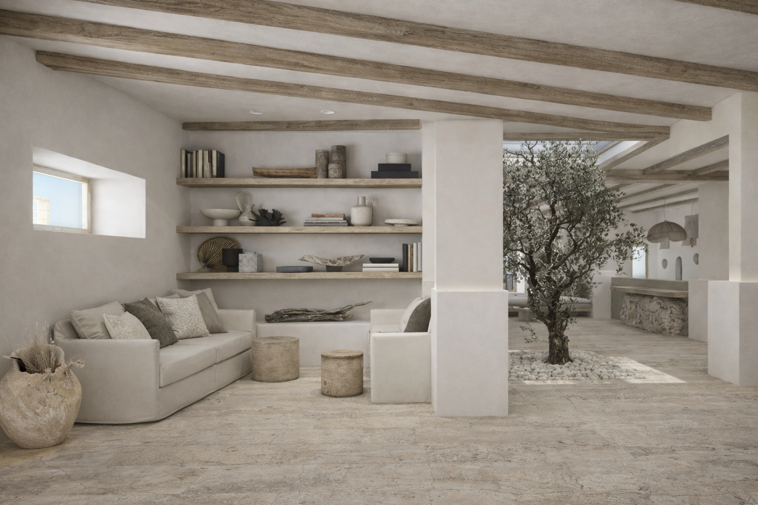 Reading Corner Lobby Area