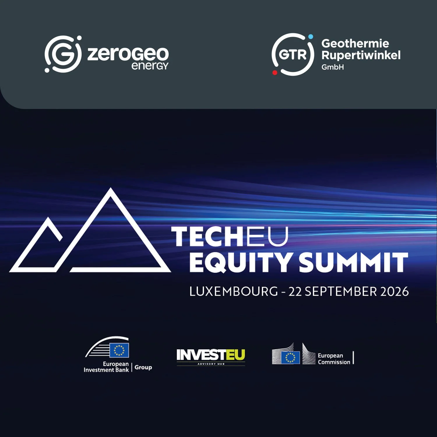 GTR is pleased to attend the TechEU Equity Summit, starting on 22 September
