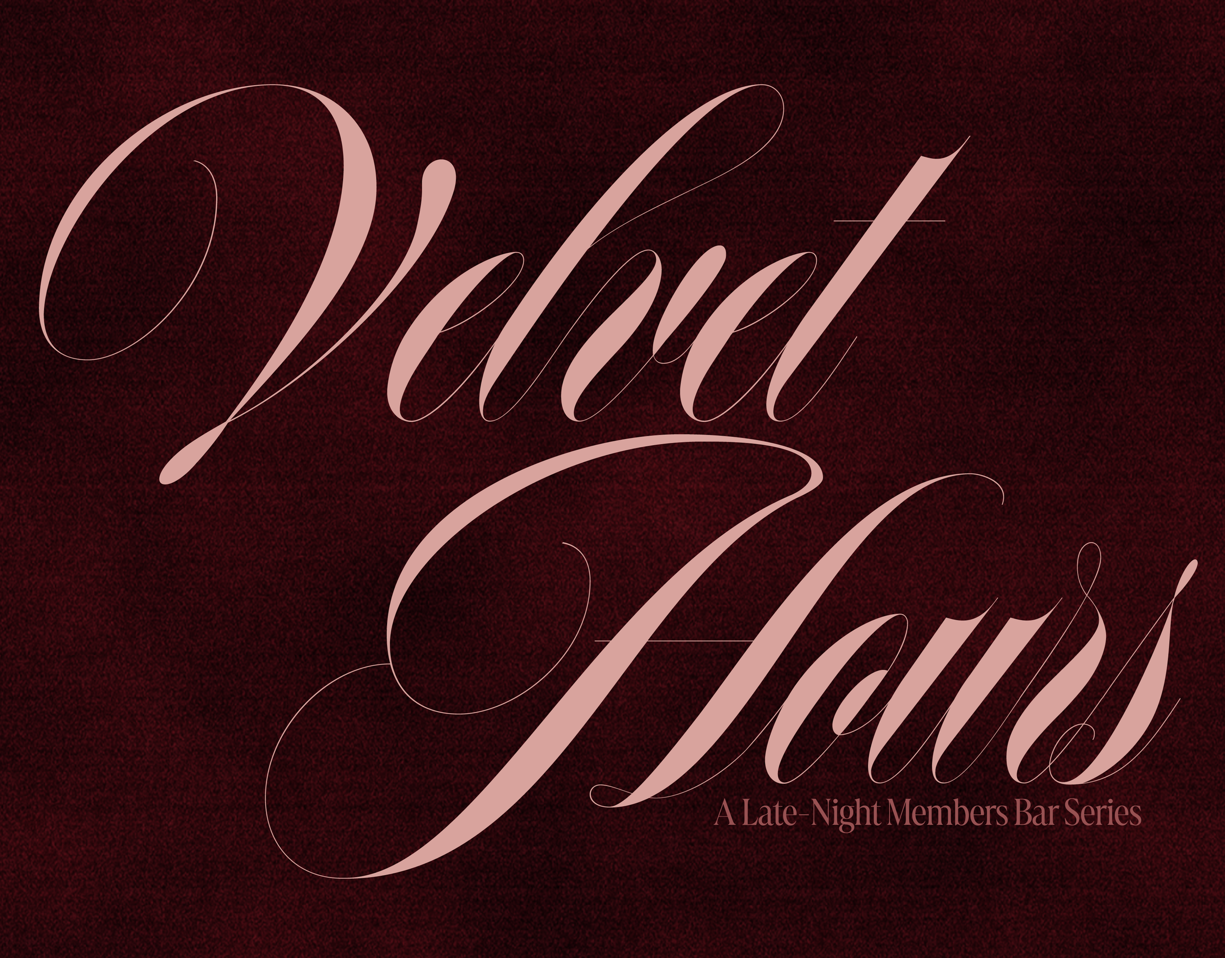 Velvet Hours – Fictional Event Concept for Soho House