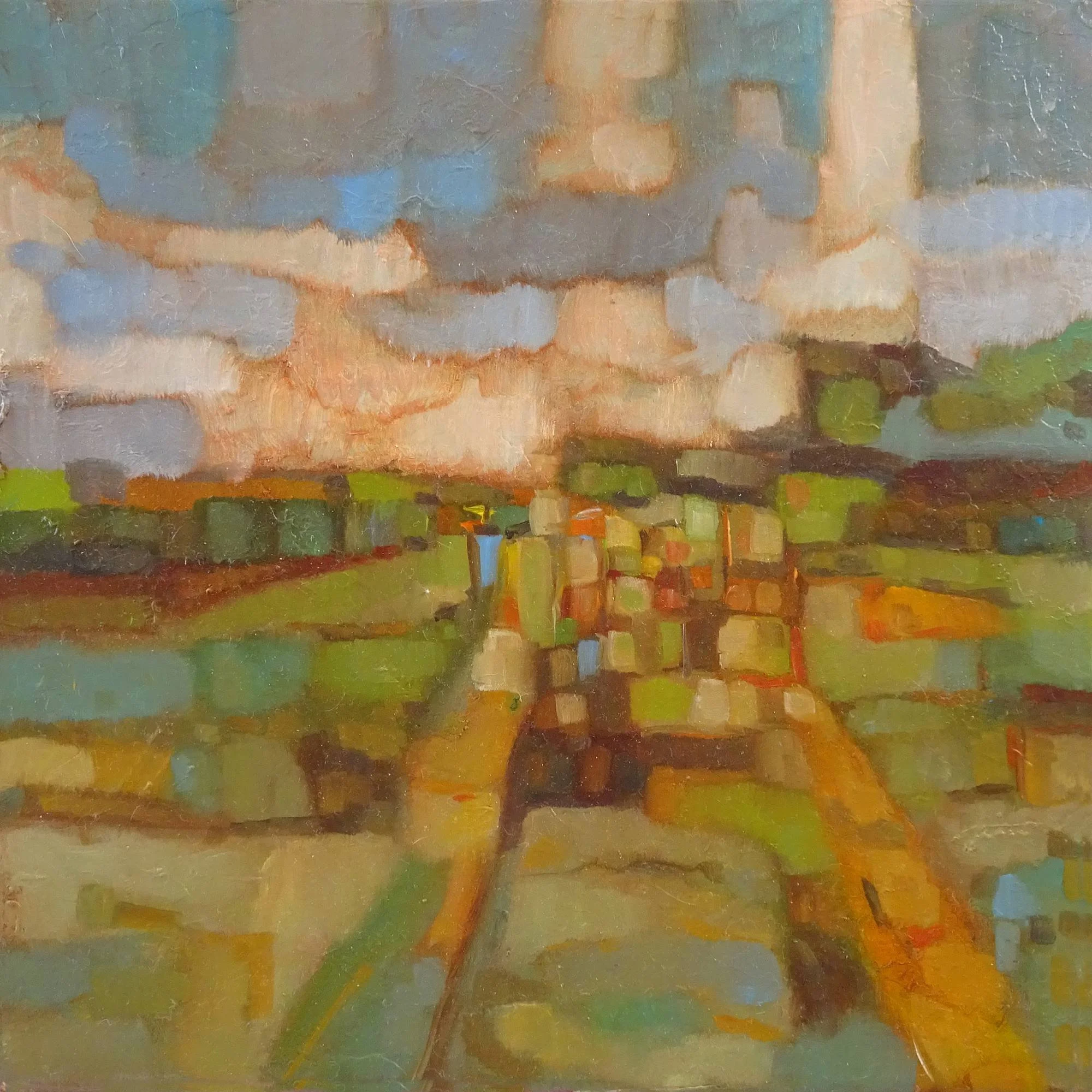 Crépuscule en Vaucluse 25 X 25.jpg
