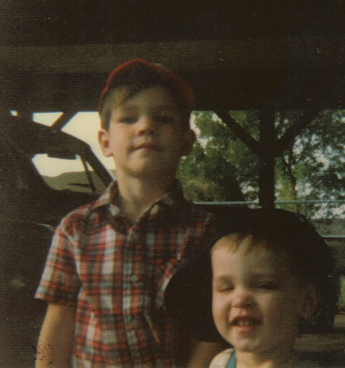 Randy and his younger biological brother, Wesley. Randy was always very protective of Wesley, and later in life, his adopted brothers Jimmy and Kevin.