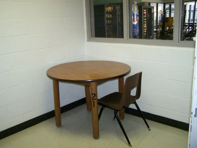 This room is generally used for state mental evaluations for reasons of appeal or whatever.