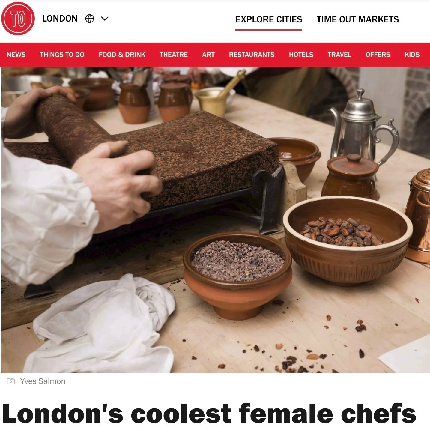 Timeout Coolest Female Chefs